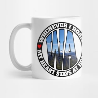 Heart Stays Home - Washington Mug